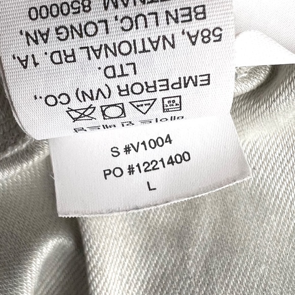 Vuori Knit Twill Performance Polo Gray Size Large - Picture 7 of 12